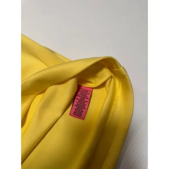 Betsey Johnson A-Line Mini Dress Yellow Women’s 4 Daisy 60s Retro Dopamine - Picture 14 of 16